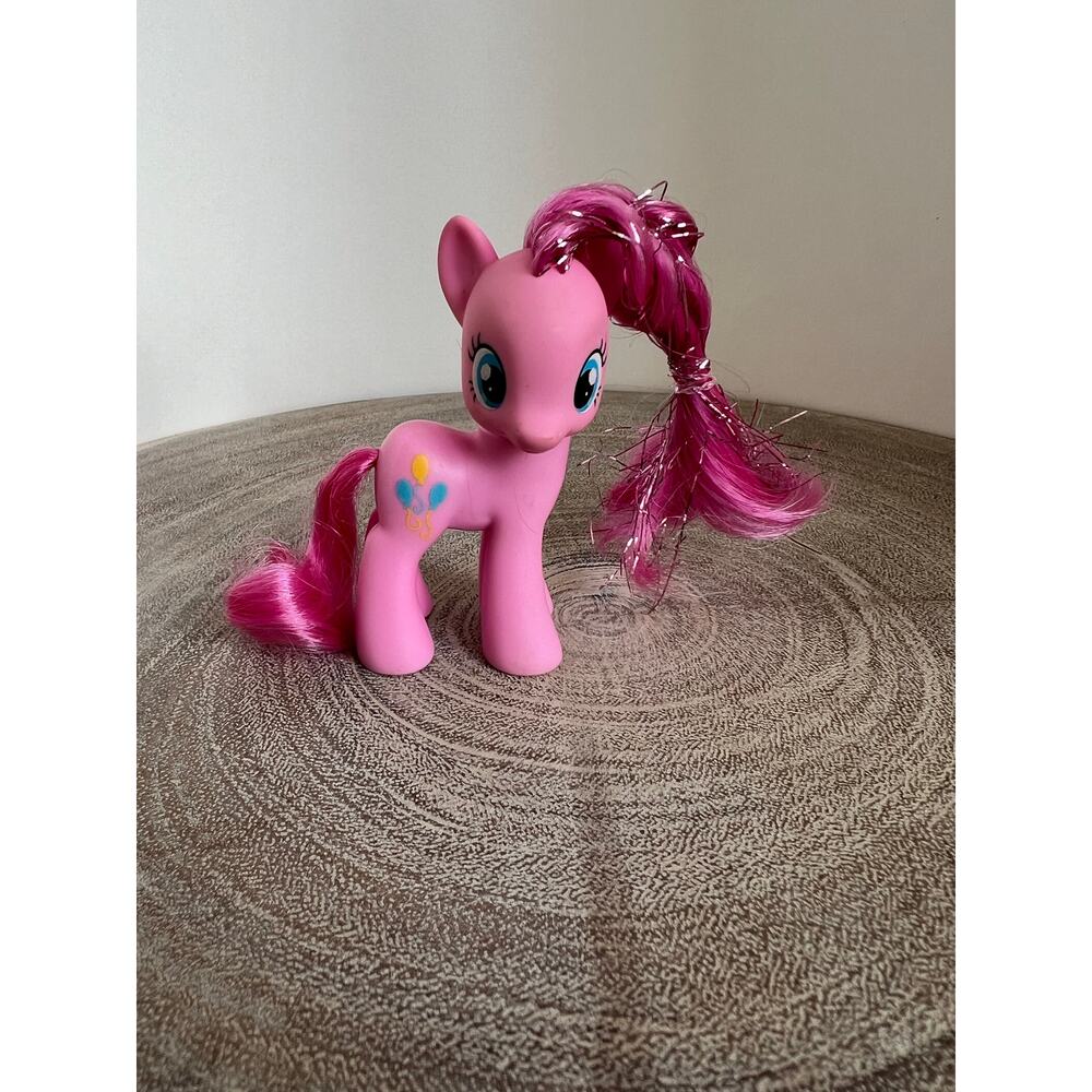 My Little Pony MLP Pinkie Pie Tinsel Hair 3" Brushable Pony